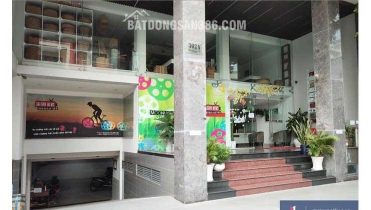 Cho thuê tầng 2 tòa nhà văn phòng mặt tiền đường trung tâm quận Phú Nhuận